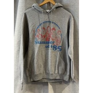 Stranger Things Summer Of 85 Graphic Sweatshirt Gray Size Small‎
